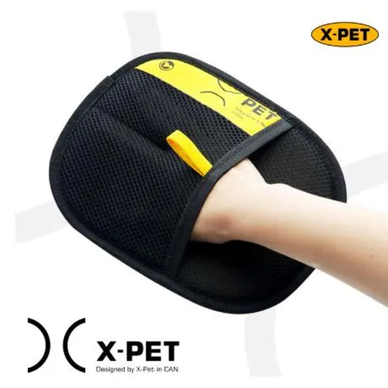 Reusable Pet Hair Remover Mitt - Universal, Waste-Free Reusable Lint Roller, Gentle-On-Fabrics Cleaning Tool for Couch, Clothes - Fast Fur Catcher for Dog & Cat Grooming for a Fur-Free Home Fur Removal Tool