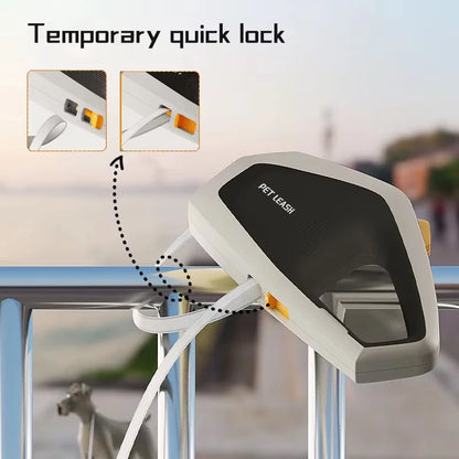 Highland Hound Co's 5M Futuristic Dog Leash with Locking System for Fences